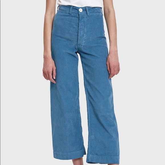 Jesse Kamm Pants - Jesse Kamm Corduroy Sailor Pants